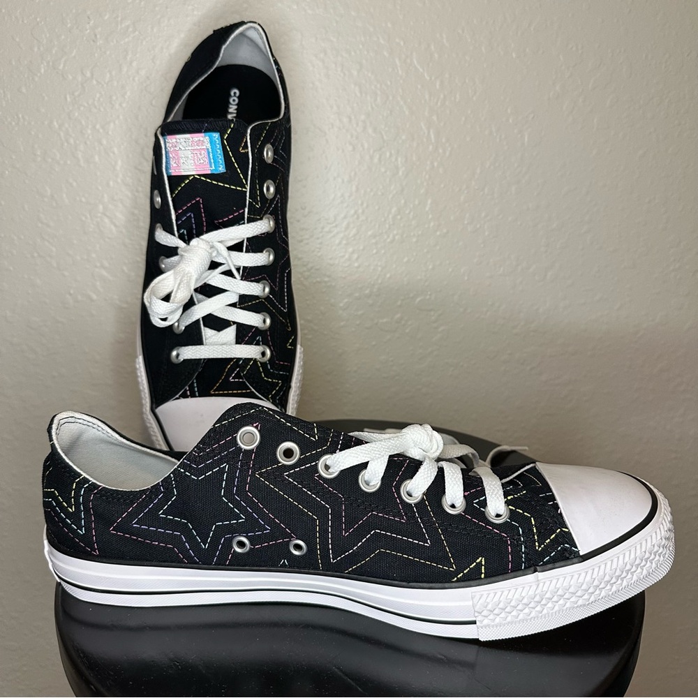 Custom Pride Converse, Size 12